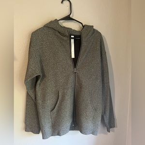 Lululemon Grey Zip Up All Yours Hoodie - NWOT - Never Worn, Size Small